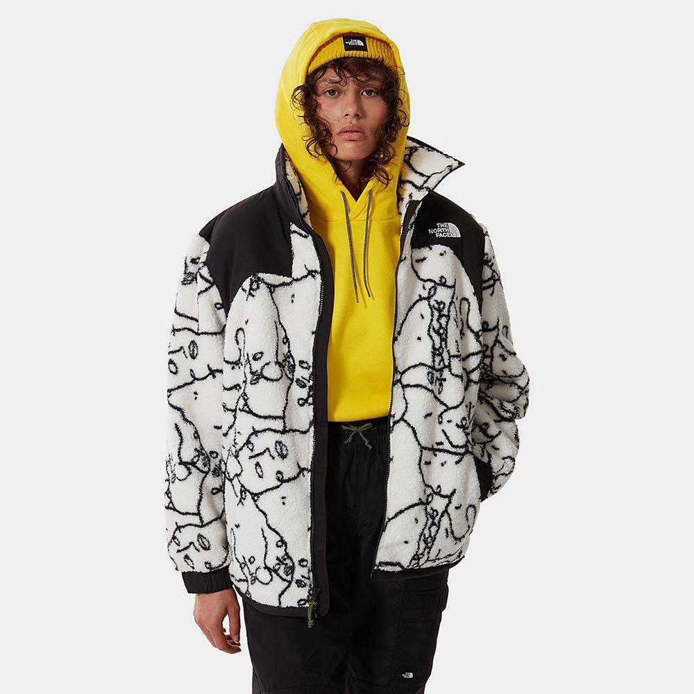 The North Face Search And Rescue Oversize Sherpa Γυναικεια Fleece - Ασπρα (YBZD41209)